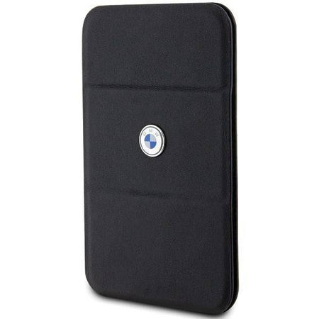 Original Case IPHONE Z MAGSAFE BMW Wallet Card Slot Stand MagSafe Signature Collection (BMWCSMRSK) black