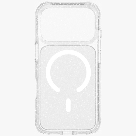 Etui UNIQ LifePro Xtreme do iPhone 17    Pro Magclick Charging przezroczysty/brokat