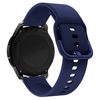 Silicone Strap TYS band for Samsung Galaxy Watch 40 / 41 / 42 / 43 / 44 mm - dark blue