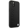 Original Case IPHONE 14 PLUS BMW Leather Stamp (BMHCP14MSLLBK) black