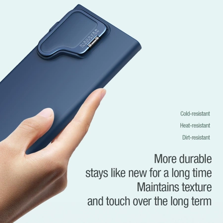 Etui Nillkin CamShield Silky Prop Silicone Case na Samsung Galaxy S24 Ultra - czarne