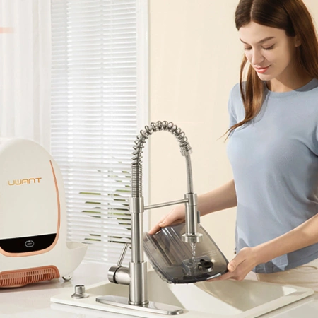 Odkurzacz piorący UWANT B100-S 12000Pa 450W dla alergików, czyszczenie parowe - biały
