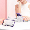 Joyroom powerbank z kablami USB C i Lightning oraz podstawką Cutie Series 10000mAh 22.5W biały (JR-L008) 