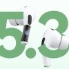 Dudao U19 In-Ear TWS kabelloser Bluetooth 5.3 Kopfhörer mit LED-Anzeige – Weiß