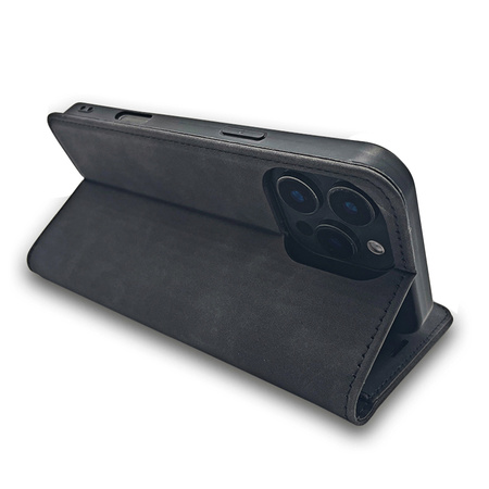 Etui Smart Suede do iPhone 11 czarne