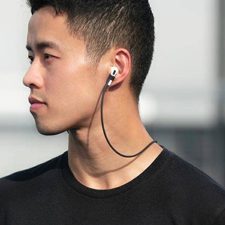 UNIQ Hülle Vencer AirPods 3. Gen. Silikongrau / Anthrazit Dunkelgrau