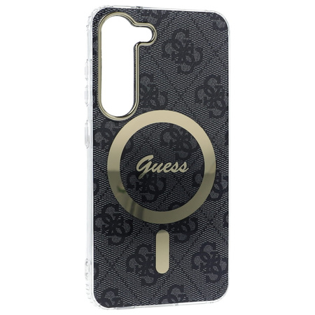 Guess GUHMS23MH4STK S23+ S916 black/black hardcase 4G MagSafe