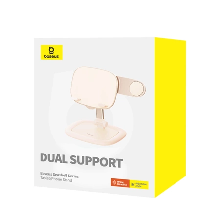 Baseus Seashell Series verstellbarer Tablet-/Telefonständer – Pink