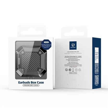 Dux Ducis SECG Hülle für Samsung Galaxy Buds Live / Buds Pro / Buds 2 / Buds 2 Pro - Schwarz