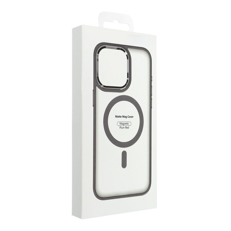 Futerał MATTE MAG COVER kompatybilny z MagSafe do IPHONE 17 Pro tytanowy