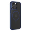 Comma nakładka Joy Elegant Mag do iPhone 15 Plus niebieska
