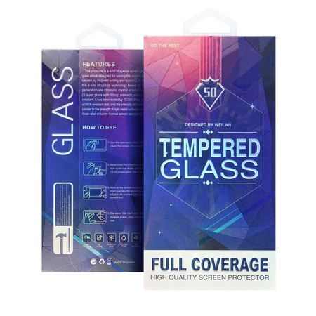 5D Full Glue Tempered Glass - do Xiaomi 12 Pro 5G / 12S Pro 5G czarny