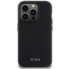 Tumi TUHMP15LRBAK iPhone 15 Pro 6.1"czarny/black hardcase Leather Balistic Pattern MagSafe