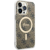 Guess GUHMP14XH4STW iPhone 14 Pro Max 6.7" Braun/Braun Hardcase 4G MagSafe