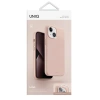 Etui Uniq Lino na iPhone 14 - różowe