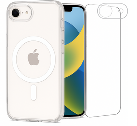Etui do iPhone 16e MagSafe + Szkło na ekran + Szkło na aparat