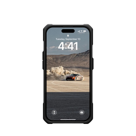 UAG Monarch - protective case for iPhone 15 Pro (kevlar element green)