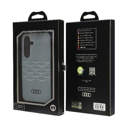 Audi IML Geometric Pattern Case S24 S921 gray/gray hardcase AU-IMLS24-A6/D3-GY