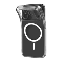 Puro 0.3 MAG Ultra-Slim TPU Case Compatible with MagSafe for iPhone 17 Pro Max - Transparent