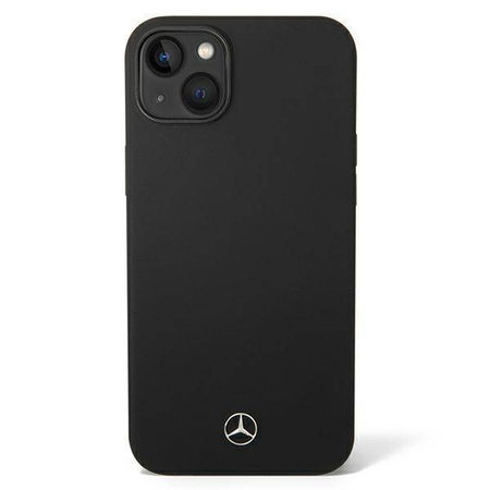 Schutzhülle IPHONE 14 PLUS Mercedes Hardcase Silicone Magsafe schwarz
