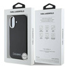 Karl Lagerfeld nakładka do iPhone 16 Plus 6,7&quot; KLHMP16MPGMSRPK czarna Hardcase FW Metal Plate MagSafe