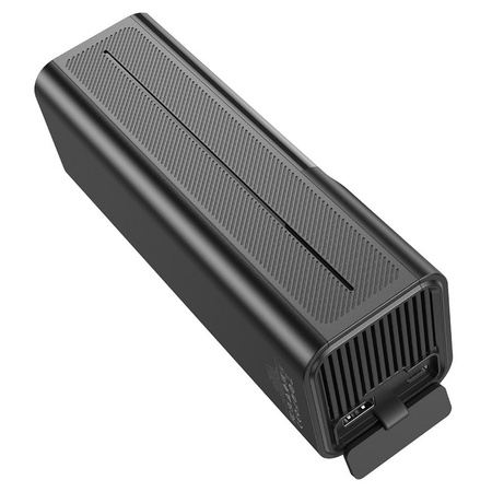HOCO przenośny bezprzewodowy kompresor / sprężarka 5000mAh ZP7 czarny