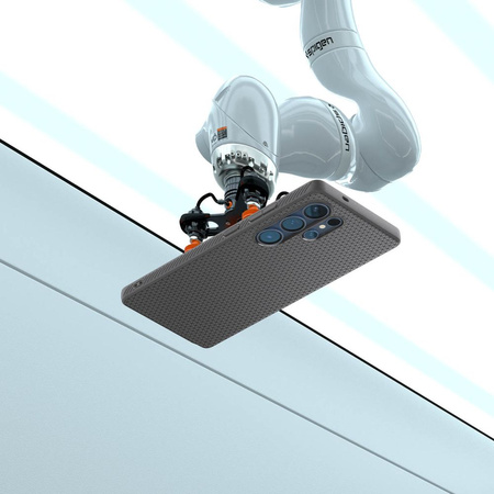 Etui SAMSUNG GALAXY S25 ULTRA Spigen Liquid Air Marble Grey