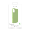 Pure Icon Mag Pro Liquid Silicone Case for iPhone 17, MagSafe Compatible, with Camera Protection and Aluminum Buttons - Green