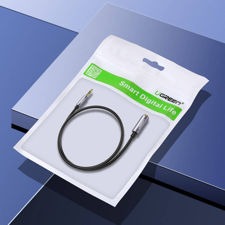 Ugreen Adapter Miniklinke 3,5 mm 1 m blau (AV118)