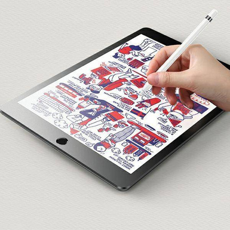 Folia Ochronna APPLE IPAD AIR 10.9 2020 USAMS PaperLike Protector (BH681ZLMXX01)