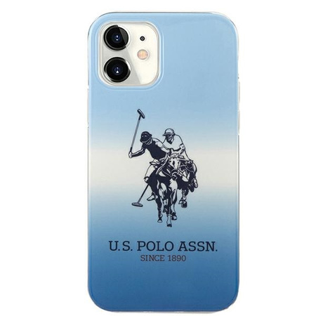 US Polo USHCP12SPCDGBL iPhone 12 mini niebieski/blue Gradient Collection