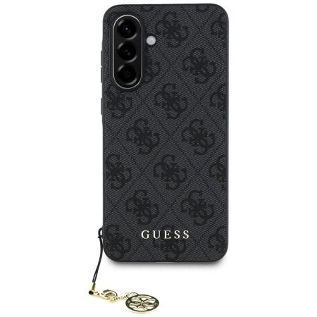 Etui Guess 4G Charms Collection na Samsung Galaxy A56 - czarne