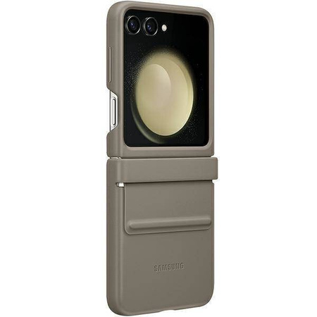 Öko-Lederhülle für Samsung Galaxy Z Flip 5 – braun