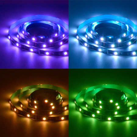 Sonoff L2 Lite zestaw inteligentna taśma LED 5 m RGB eWeLink 300 lm pilot zasilacz Bluetooth