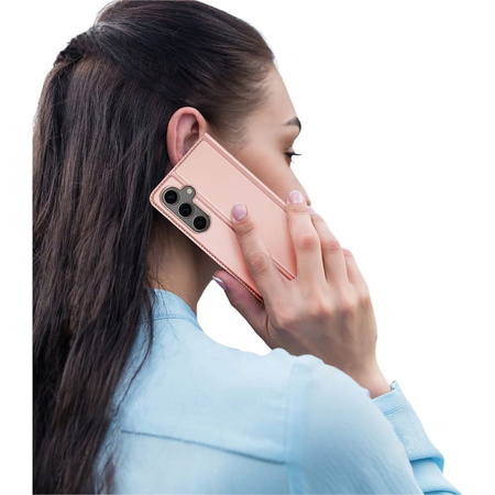DUX DUCIS kabura SKIN PRO do SAMSUNG S25 Plus różowa