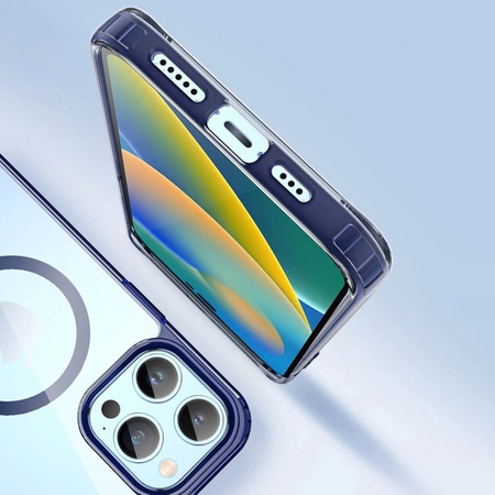 Dux Ducis Clin2 Hülle für iPhone 14 Pro magnetische MagSafe Hülle blau