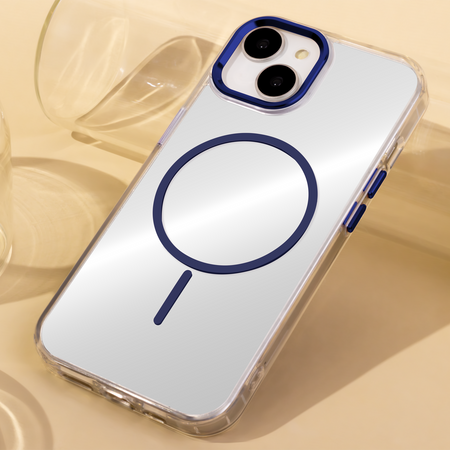 Nakładka Clear Thin Mag do iPhone 15 6,1" niebieska