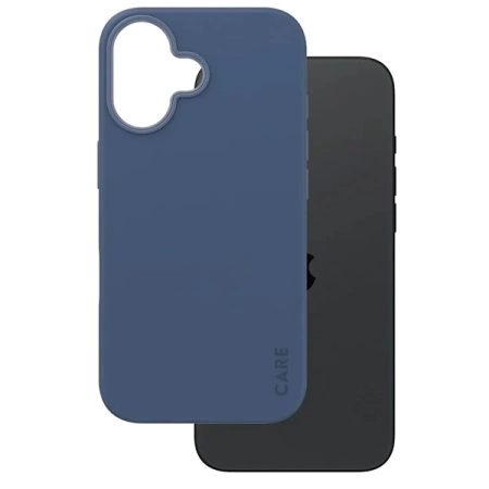 CARE by PanzerGlass Fashion Case iPhone 16 6,1" blau/blau MagSafe 1381