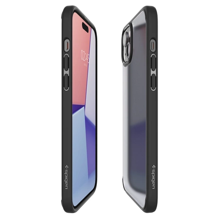 Spigen Ultra Hybrid, frostschwarz – iPhone 15 Plus
