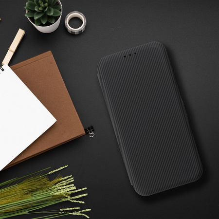 Kabura FOLIO Side Magnet kompatybilny z S-PEN do SAMSUNG S25 ULTRA czarny