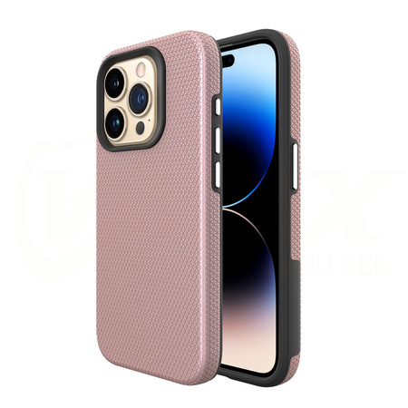 Vmax nakładka Triangle Case do iPhone 12 6,1&quot; różowo-złota