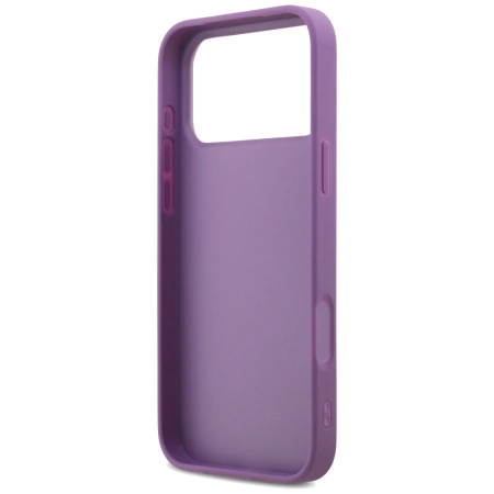 Guess Fixed Glitter Big 4G case for iPhone 17 Pro Max - purple