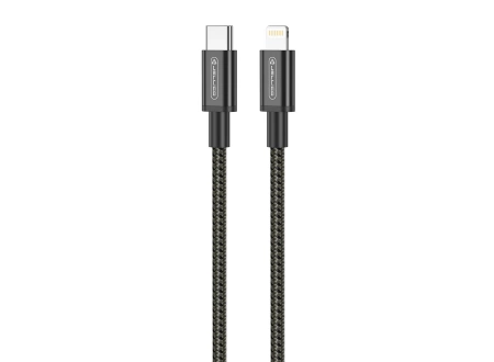 JELLICO Kabel B28 USB-C - Lightning PD 30W 1M schwarz