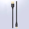 Ugreen 5-poliges vergoldetes USB-Kabel - Mini-USB 0,25 m schwarz (US132)