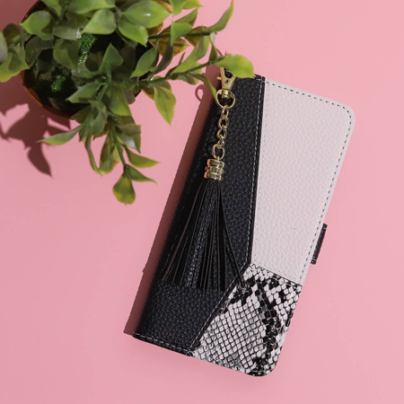 Etui Charms do iPhone 14 Pro Max 6,7" czarne
