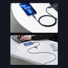 Baseus Explorer Series kabel przewód USB Typ C – Lightning 20W 1m niebieski (CATS000003)