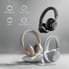 FORCELL F-AUDIO słuchawki bezprzewodowe nagłowne ANC Touch Beat czarne