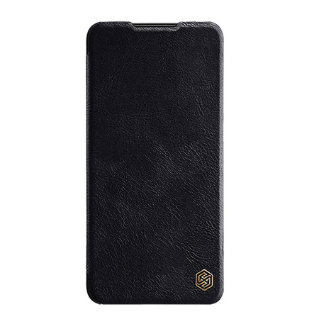 Nillkin Qin Case Case for Xiaomi Poco M4 Pro 5G Camera Protector Holster Cover Flip Cover Black