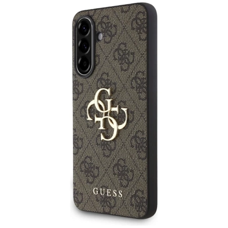 Guess Big 4G Logo Classic Logo Hülle für Samsung Galaxy A36 - Braun