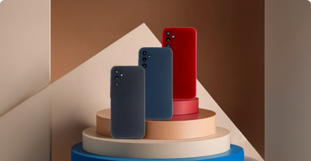 Nakładka Silicon Soft do Samsung Galaxy S23 FE ciemnoniebieska